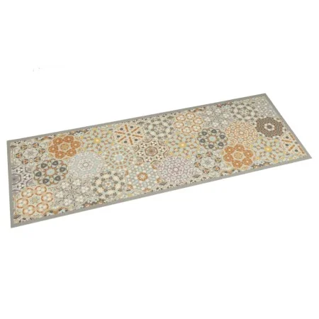 Alfombra de cocina lavable terciopelo hexágonos pastel 45x150cm by vidaXL, Doormats - Ref: Foro24-4005629, Price: 33,05 €, Di...