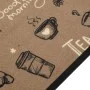 Alfombra de cocina lavable terciopelo marrón Morning 45x150 cm de vidaXL, Felpudos - Ref: Foro24-4005587, Precio: 24,07 €, De...