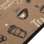 Alfombra de cocina lavable terciopelo marrón Morning 45x150 cm by vidaXL, Doormats - Ref: Foro24-4005587, Price: 25,95 €, Dis...
