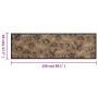 Alfombra de cocina lavable terciopelo marrón Morning 45x150 cm by vidaXL, Doormats - Ref: Foro24-4005587, Price: 25,95 €, Dis...