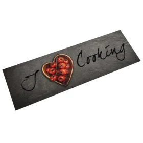 Waschbarer Küchenteppich aus Samt, Text Cooking, 45x150 cm. von vidaXL, Fußmatten - Ref: Foro24-4005617, Preis: 25,36 €, Raba...