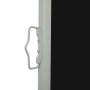 Schwarze einziehbare Seitenmarkise für den Garten, 100 x 500 cm von vidaXL, Sonnenschirme - Ref: Foro24-48382, Preis: 77,23 €...