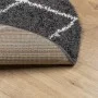 Modernder schwarzer und creme-farbener Teppich mit langem Flor, Ø 160 cm. von vidaXL, Teppiche - Ref: Foro24-375422, Preis: 4...