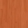 Bed frame with pine wood headboard in brown wax finish 180x200 cm by vidaXL, Beds and slatted bases - Ref: Foro24-3216374, Pr...