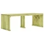 Impregnated pine wood garden table 220x101.5x80 cm by vidaXL, Garden tables - Ref: Foro24-49035, Price: 153,54 €, Discount: %