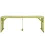 Mesa de jardín madera de pino impregnada 220x101,5x80 cm de vidaXL, Mesas de jardín - Ref: Foro24-49035, Precio: 151,70 €, De...