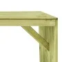 Impregnated pine wood garden table 220x101.5x80 cm by vidaXL, Garden tables - Ref: Foro24-49035, Price: 153,54 €, Discount: %