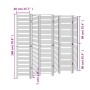 Biombo separador de 6 paneles madera maciza Paulownia negro by vidaXL, Room dividers - Ref: Foro24-358858, Price: 165,75 €, D...