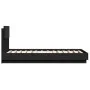 Estructura cama con cabecero madera ingeniería negra 75x190 cm de vidaXL, Camas y somieres - Ref: Foro24-3209976, Precio: 137...