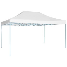 Weißes faltbares Festzelt 3x4,5 m von vidaXL, Zelte und Pavillons - Ref: Foro24-48869, Preis: 132,42 €, Rabatt: %