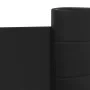 Bed frame with black engineered wood headboard 120x190 cm by vidaXL, Beds and slatted bases - Ref: Foro24-3209962, Price: 162...