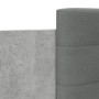 Betongraues Holzwerkstoffbett mit Kopfteil 140x200 cm von vidaXL, Betten und Lattenroste - Ref: Foro24-3209922, Preis: 177,92...