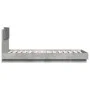 Cama con cabecero madera de ingeniería gris hormigón 100x200 cm de vidaXL, Camas y somieres - Ref: Foro24-3209936, Precio: 15...