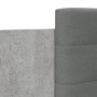 Betongraues Holzwerkstoffbett mit Kopfteil 100x200 cm von vidaXL, Betten und Lattenroste - Ref: Foro24-3209936, Preis: 151,95...