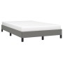 Dark gray fabric bed frame 120x190 cm by vidaXL, Beds and slatted bases - Ref: Foro24-379483, Price: 111,21 €, Discount: %