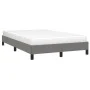 Dark gray fabric bed frame 120x190 cm by vidaXL, Beds and slatted bases - Ref: Foro24-379483, Price: 108,84 €, Discount: %