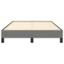 Dark gray fabric bed frame 120x190 cm by vidaXL, Beds and slatted bases - Ref: Foro24-379483, Price: 108,84 €, Discount: %