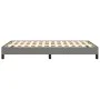 Estructura de cama tela gris oscuro 120x190 cm de vidaXL, Camas y somieres - Ref: Foro24-379483, Precio: 109,24 €, Descuento: %