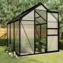 Invernadero con estructura base aluminio gris antracita 3,61 m² de vidaXL, Invernaderos - Ref: Foro24-48215, Precio: 373,60 €...