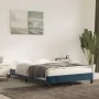 Dark blue velvet bed frame 120x190 cm by vidaXL, Beds and slatted bases - Ref: Foro24-379506, Price: 100,45 €, Discount: %
