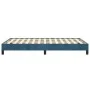 Dunkelblauer Samtbettrahmen 120x190 cm von vidaXL, Betten und Lattenroste - Ref: Foro24-379506, Preis: 100,45 €, Rabatt: %