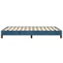 Estructura de cama terciopelo azul oscuro 120x190 cm de vidaXL, Camas y somieres - Ref: Foro24-379506, Precio: 88,96 €, Descu...