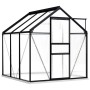 Invernadero con estructura base aluminio gris antracita 3,61 m² de vidaXL, Invernaderos - Ref: Foro24-48215, Precio: 373,60 €...