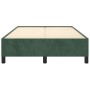 Estructura de cama terciopelo verde 120x190 cm de vidaXL, Camas y somieres - Ref: Foro24-379531, Precio: 93,81 €, Descuento: %