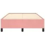 Bettgestell aus rosafarbenem Samt, 120 x 190 cm von vidaXL, Betten und Lattenroste - Ref: Foro24-379533, Preis: 114,10 €, Rab...
