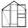 Gewächshaus mit anthrazitgrauer Aluminium-Grundkonstruktion 3,61 m² von vidaXL, Gewächshäuser - Ref: Foro24-48215, Preis: 348...