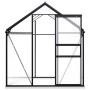 Gewächshaus mit anthrazitgrauer Aluminium-Grundkonstruktion 3,61 m² von vidaXL, Gewächshäuser - Ref: Foro24-48215, Preis: 373...