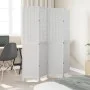 Biombo separador de 4 paneles madera maciza Paulownia blanco by vidaXL, Room dividers - Ref: Foro24-358722, Price: 114,28 €, ...