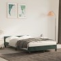 Dunkelgrüner Samtbettrahmen mit Kopfteil 120x190 cm von vidaXL, Betten und Lattenroste - Ref: Foro24-379550, Preis: 113,57 €,...
