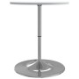 Mesa alta de bar madera ingeniería y acero blanca 60x60x90 cm by vidaXL, Kitchen and dining tables - Ref: Foro24-4007194, Pri...