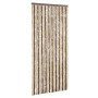 Fliegengitter-Vorhang aus dunkelbraunem und beigem Chenille 90x220 cm. von vidaXL, Moskitonetze für Fenster - Ref: Foro24-377...