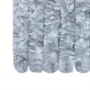 Fliegengitter-Vorhang Chenille Weiß und Grau 100x200 cm von vidaXL, Moskitonetze für Fenster - Ref: Foro24-377375, Preis: 63,...