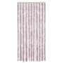 Fliegengitter-Vorhang aus silbergrauem und rosafarbenem Chenille, 90x220 cm. von vidaXL, Moskitonetze für Fenster - Ref: Foro...