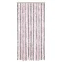 Fliegengitter-Vorhang aus silbergrauem und rosafarbenem Chenille, 90x220 cm. von vidaXL, Moskitonetze für Fenster - Ref: Foro...