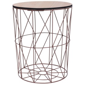 Copper coffee table Ø 47 cm by vidaXL, Coffee table - Ref: Foro24-287652, Price: 49,83 €, Discount: %