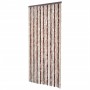 Cortina antimoscas chenilla beige y marrón claro 100x230 cm by vidaXL, Mosquito nets for windows - Ref: Foro24-377368, Price:...