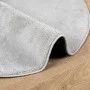 Kurzflor-Teppich OVIEDO in Grau Ø 100 cm von vidaXL, Teppiche - Ref: Foro24-375544, Preis: 39,59 €, Rabatt: %