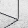 Alfombra de pelo corto OVIEDO gris Ø 100 cm by vidaXL, Rugs - Ref: Foro24-375544, Price: 40,31 €, Discount: %