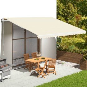 Tela de repuesto para toldo crema 5x3,5 m Tela de repuesto para toldo crema 5x3,5 m