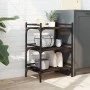 Carrito de cocina madera ingeniería marrón roble 50x35x75,5 cm by vidaXL, Kitchen and dining carts - Ref: Foro24-842350, Pric...
