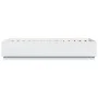Estructura de cama con LED madera ingeniería blanco 90x200 cm de vidaXL, Camas y somieres - Ref: Foro24-3209632, Precio: 137,...