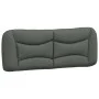 Bed frame with LED lights dark gray fabric 120x200 cm by vidaXL, Beds and slatted bases - Ref: Foro24-3213691, Price: 197,22 ...