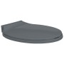 Toilet lid and seat with soft close, oval-shaped, gray. by vidaXL, Toilet and bidet seats - Ref: Foro24-145816, Price: 27,29 ...