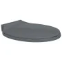 Toilet lid and seat with soft close, oval-shaped, gray. by vidaXL, Toilet and bidet seats - Ref: Foro24-145816, Price: 26,72 ...