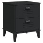Mesita de noche VIKEN madera de ingeniería negra by vidaXL, Nightstands - Ref: Foro24-374909, Price: 51,95 €, Discount: %