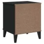 Nachttisch VIKEN aus schwarzem Holzwerkstoff von vidaXL, Nachttische - Ref: Foro24-374909, Preis: 51,29 €, Rabatt: %